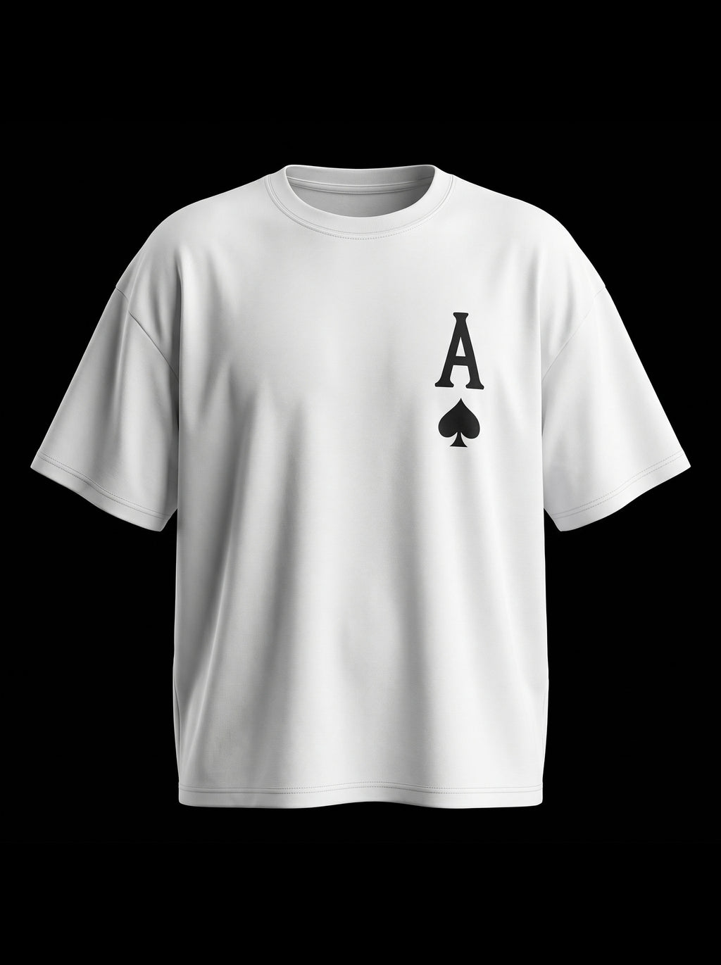 Ace of Spades Over Size T-shirt