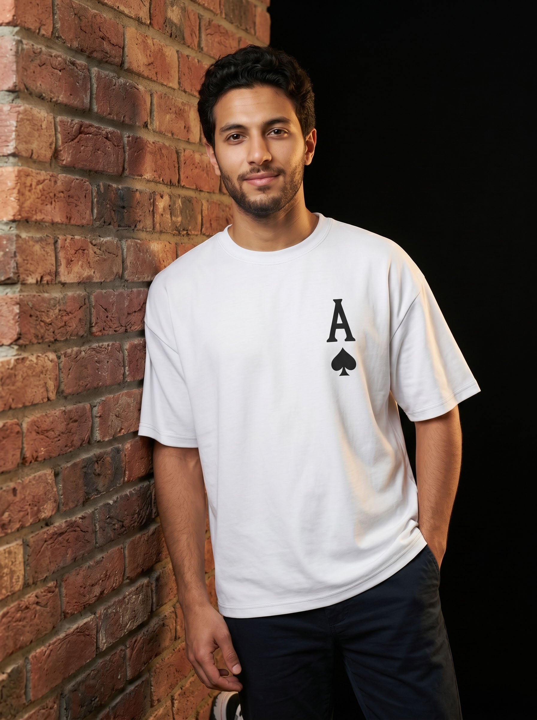Ace of Spades Over Size T-shirt