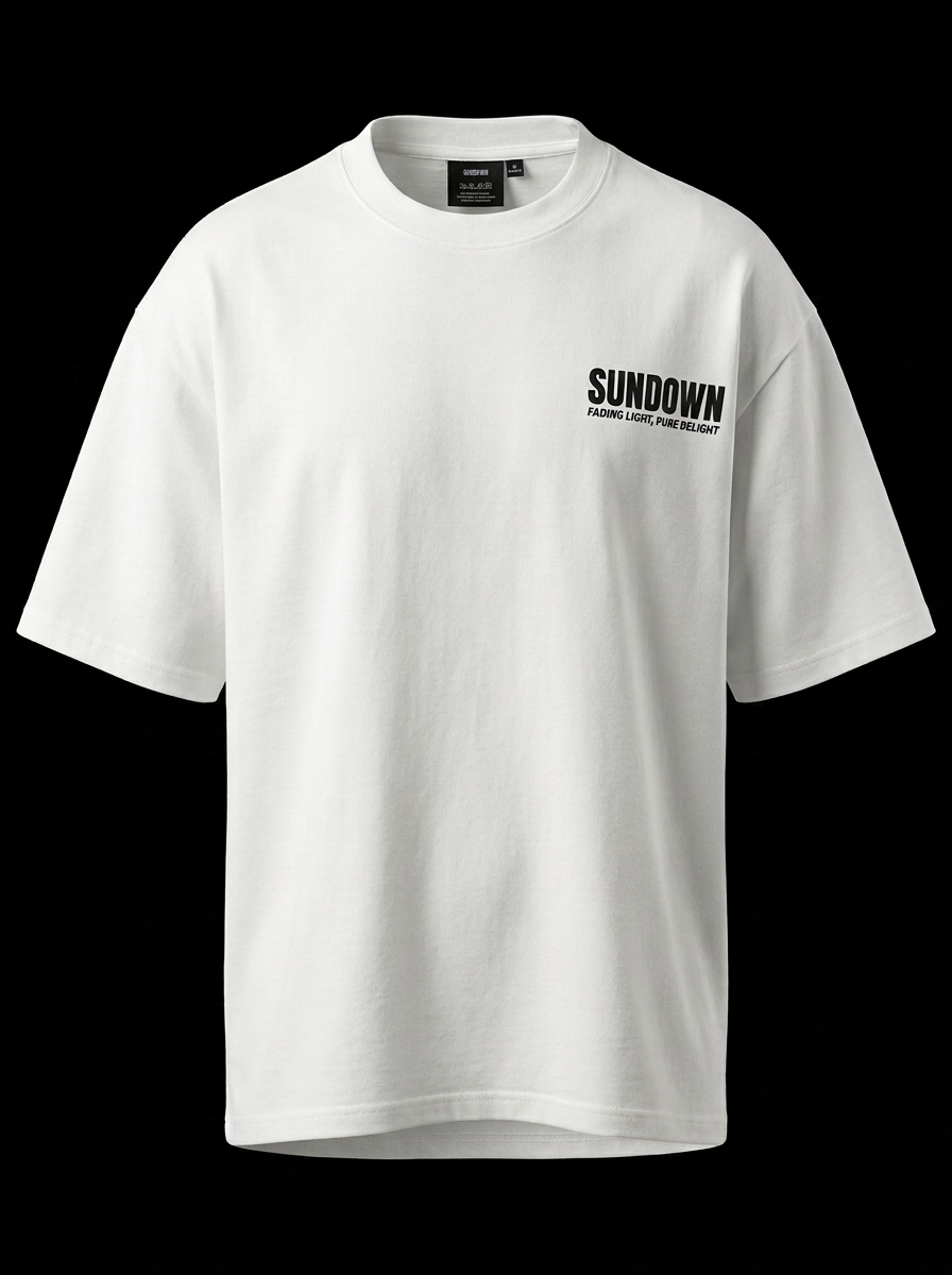 Sun Down Over Size T-shirt