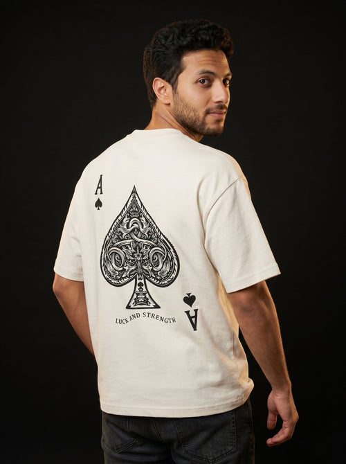 Ace of Spades Over Size T-shirt