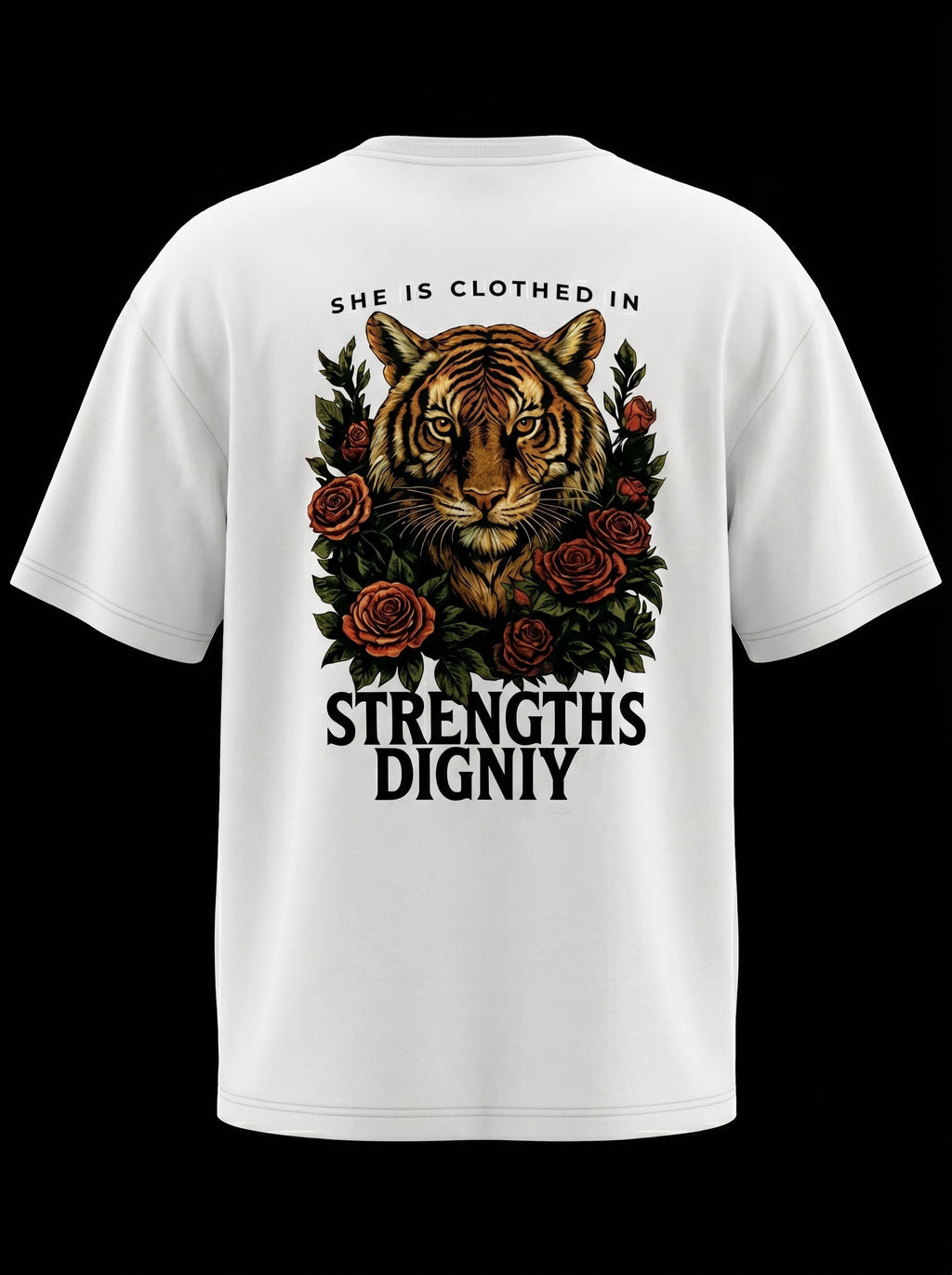 Tiger Over Size T-shirt
