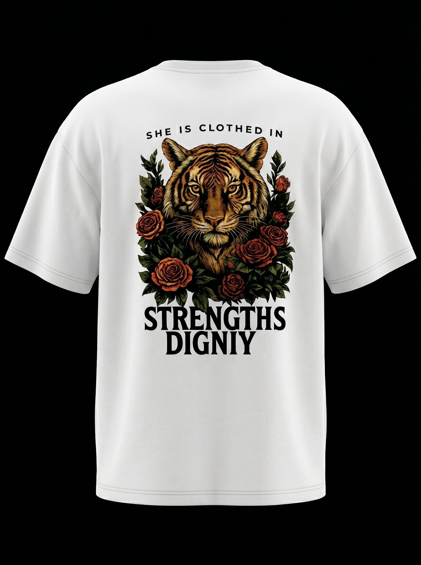 Tiger Over Size T-shirt